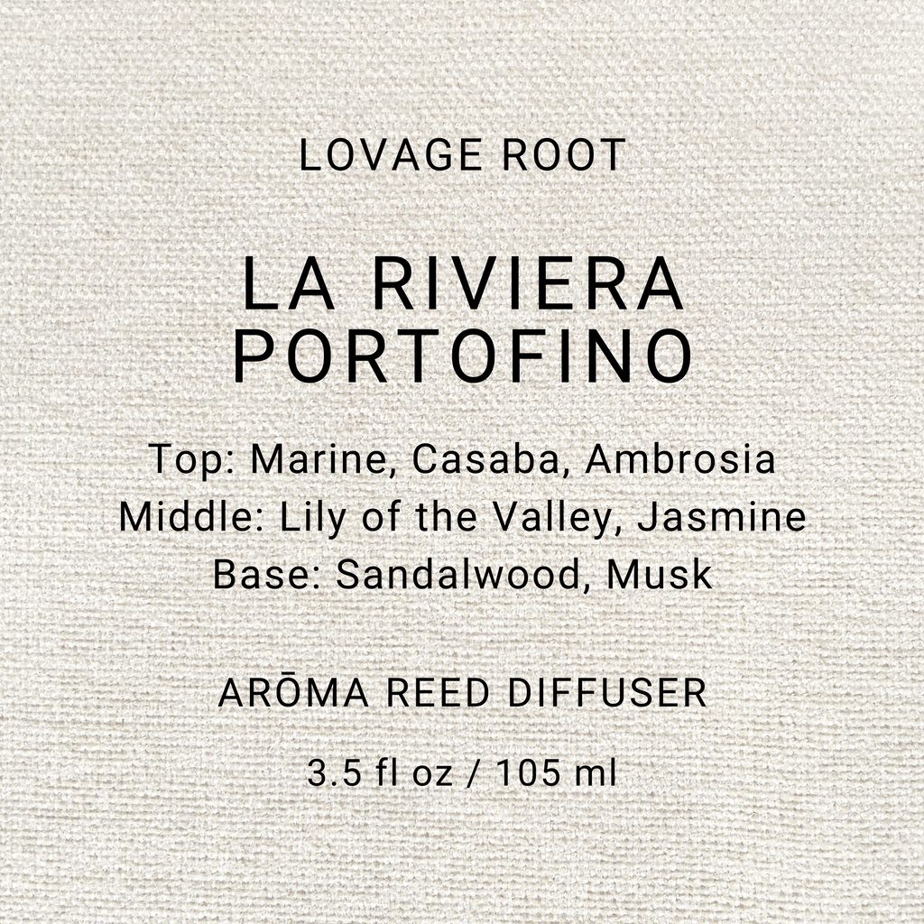 Arōma Reed Diffuser-La Riviera Portofino