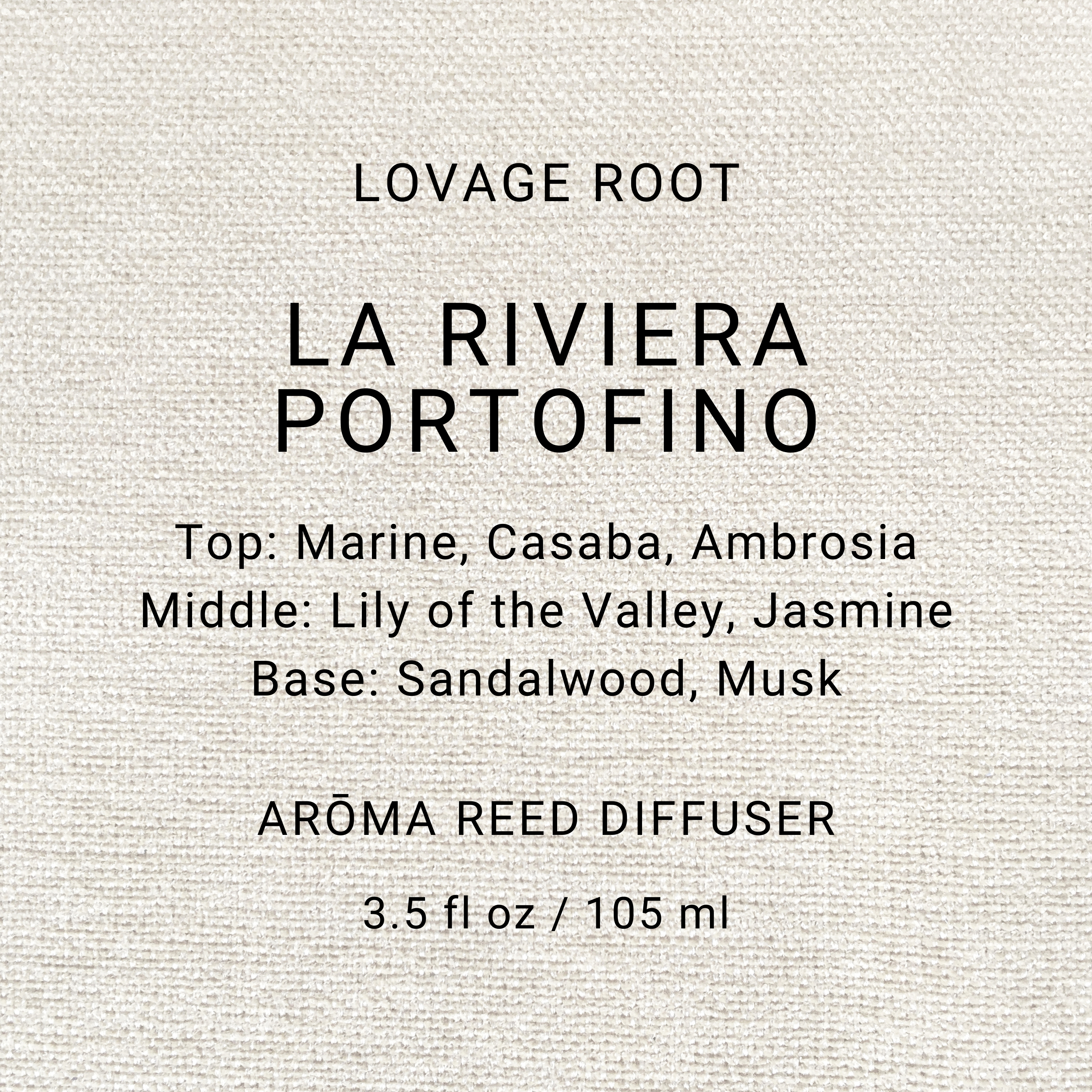 Arōma Reed Diffuser-La Riviera Portofino