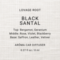Arōma Car Diffuser-Black Santal