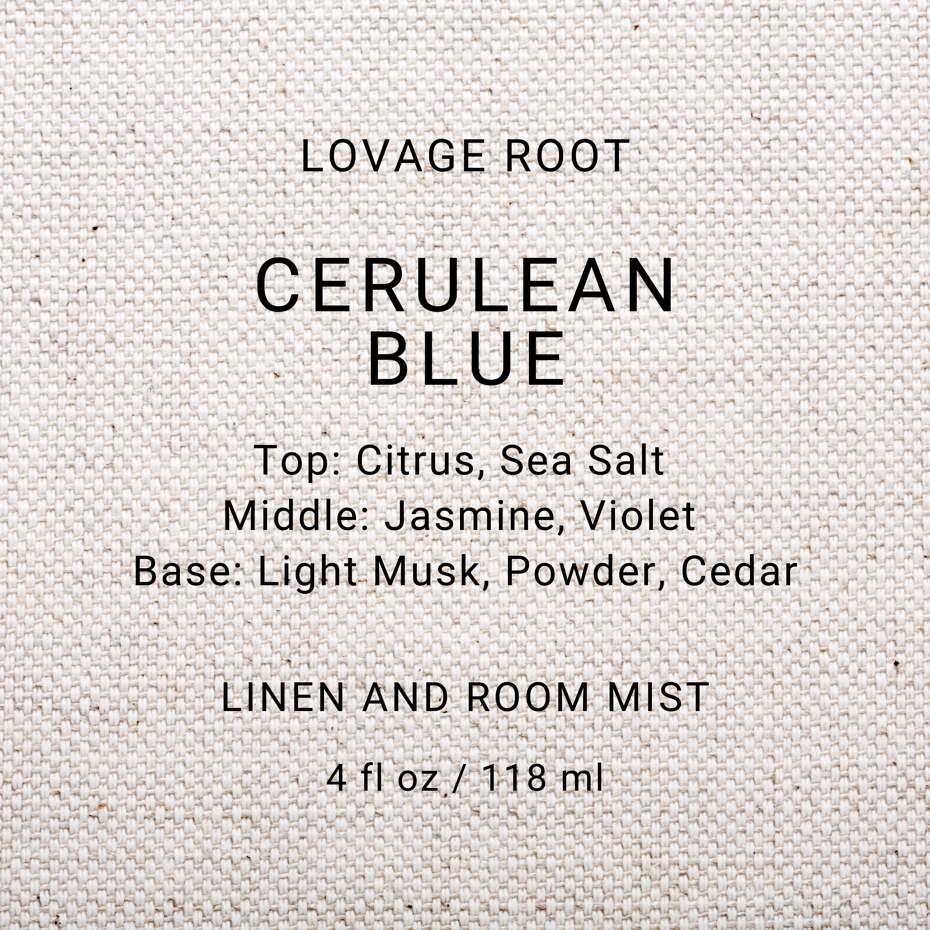 Linen and Room Mist-Cerulean Blue