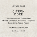 Arōma Reed Diffuser-Citron Doré
