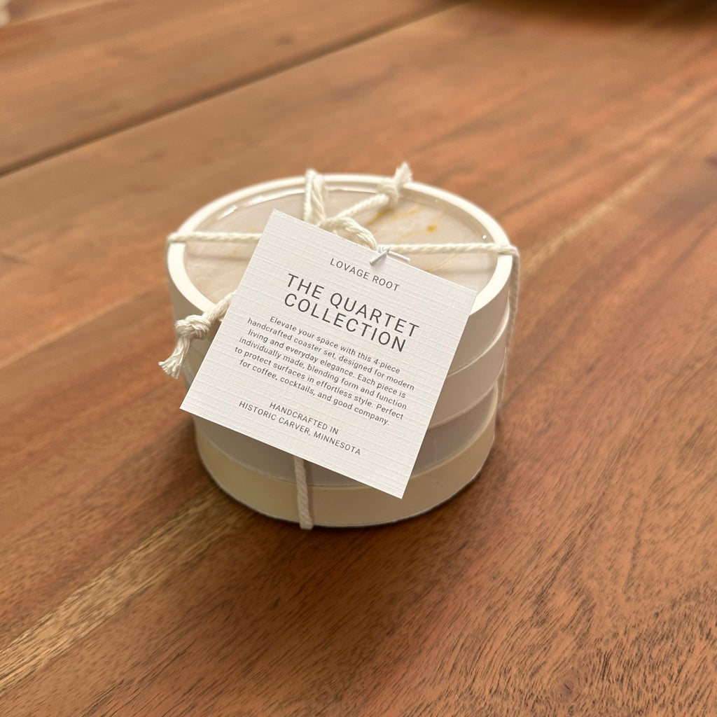 Handcrafted Coaster Set-Gemini