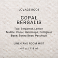 Linen and Room Mist-Copal Bergalis