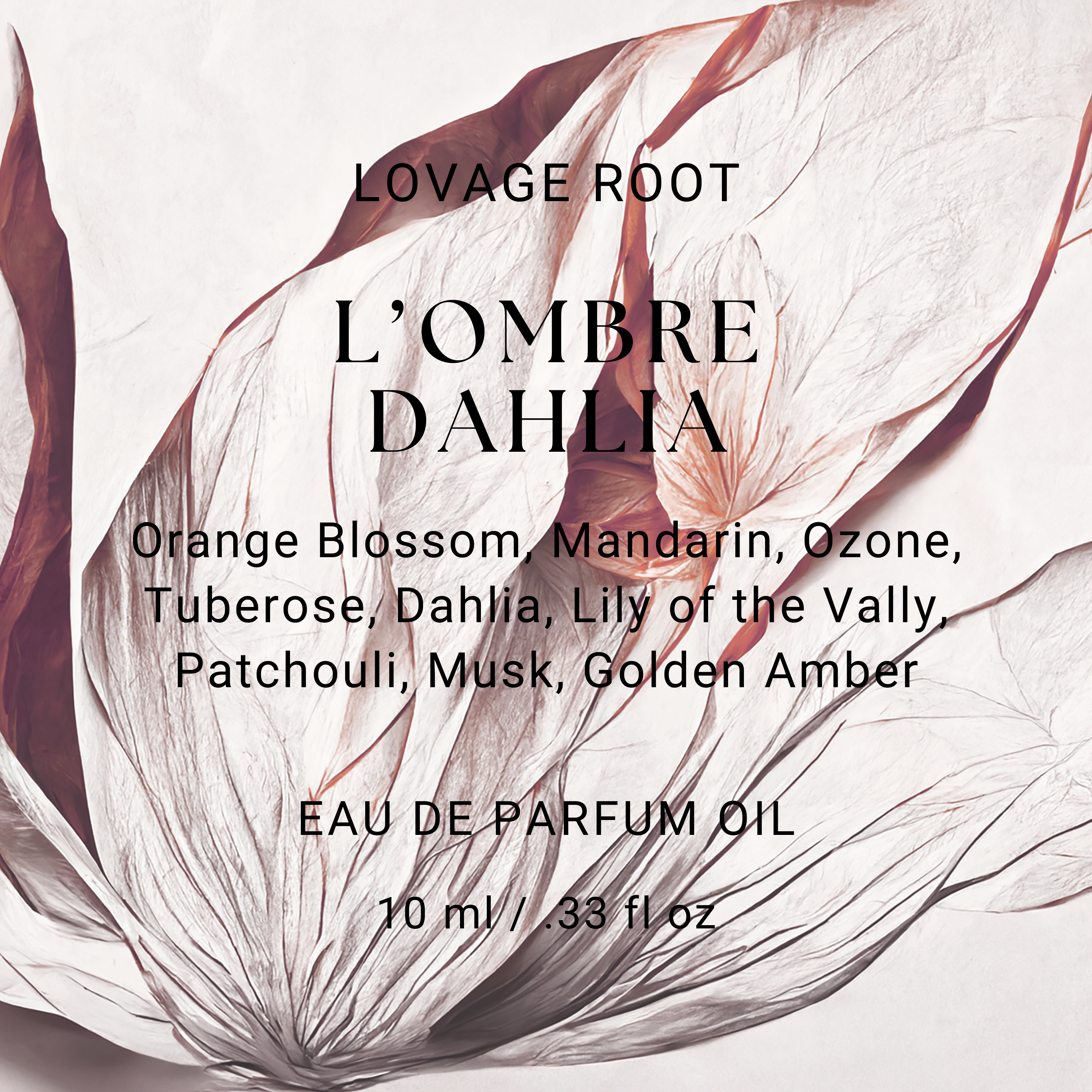 Eau de Parfum Oil-L'Ombre Dahlia
