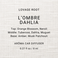 Arōma Car Diffuser-L'Ombre Dahlia