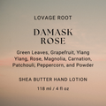 Shea Butter Hand Lotion-Damask Rose