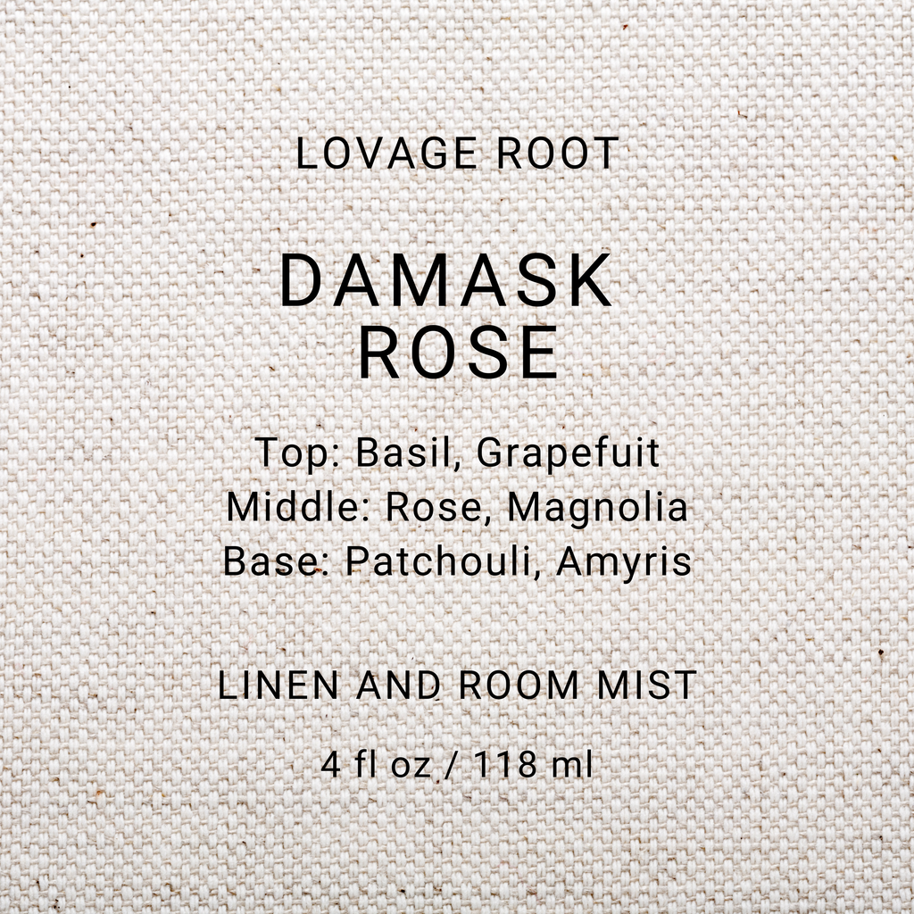 Linen and Room Mist-Damask Rose