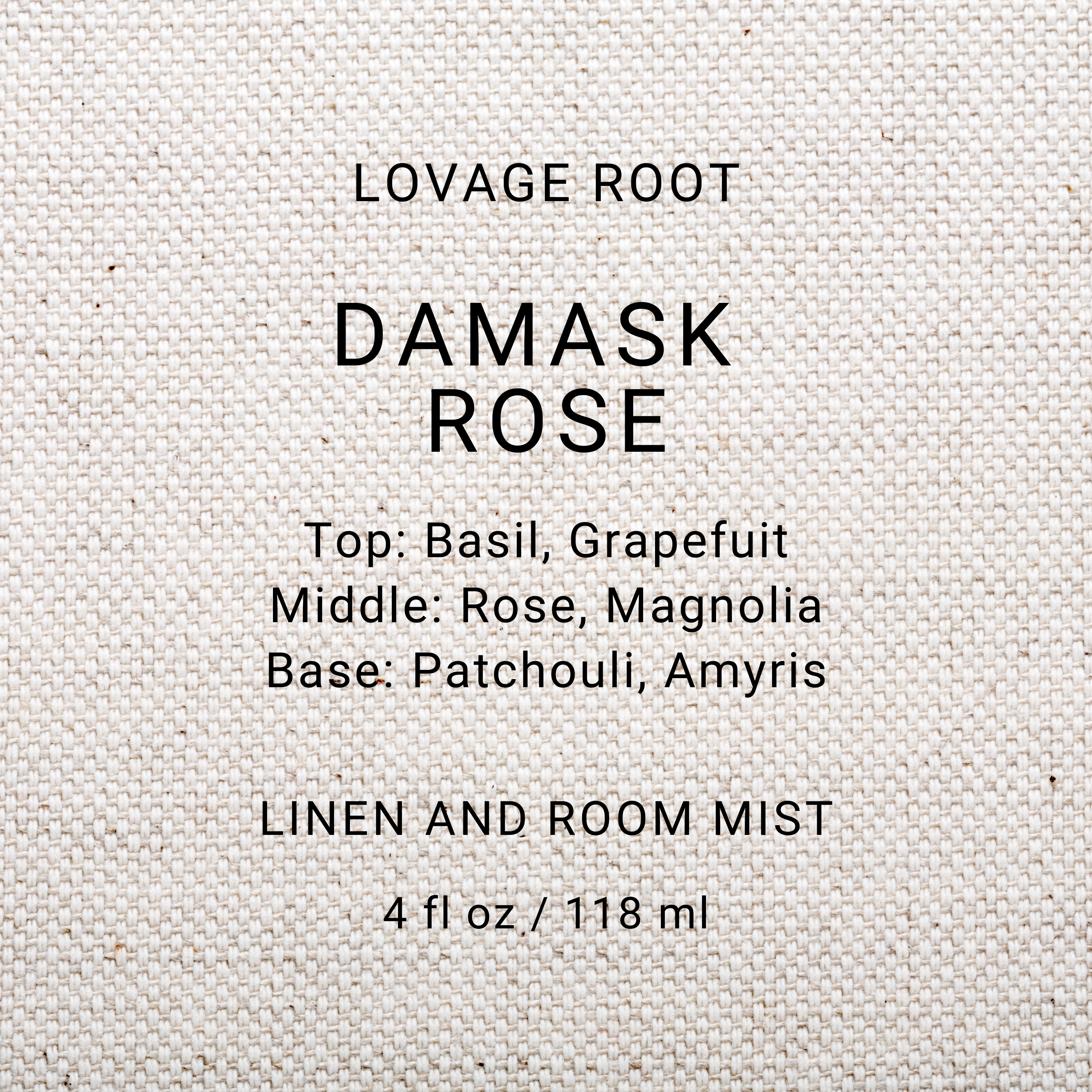 Linen and Room Mist-Damask Rose
