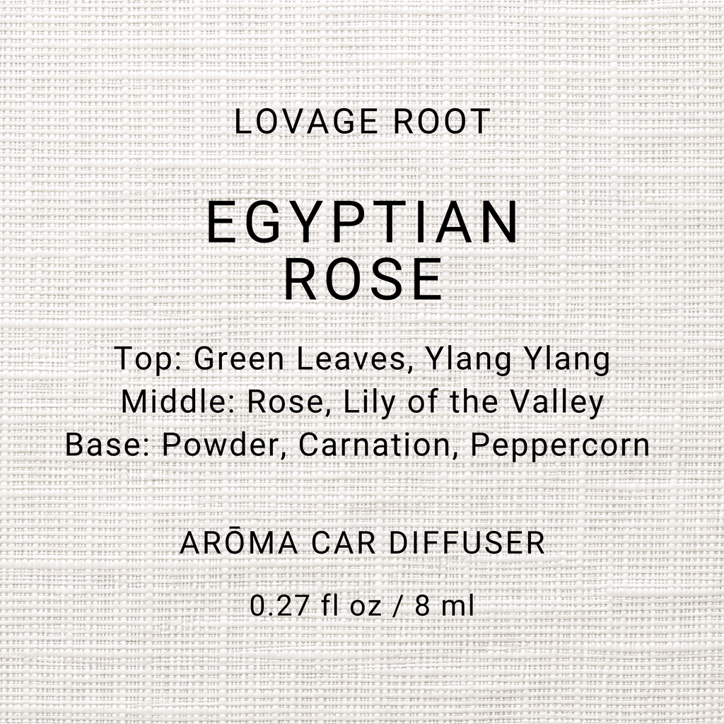 Arōma Car Diffuser-Egyptian Rose