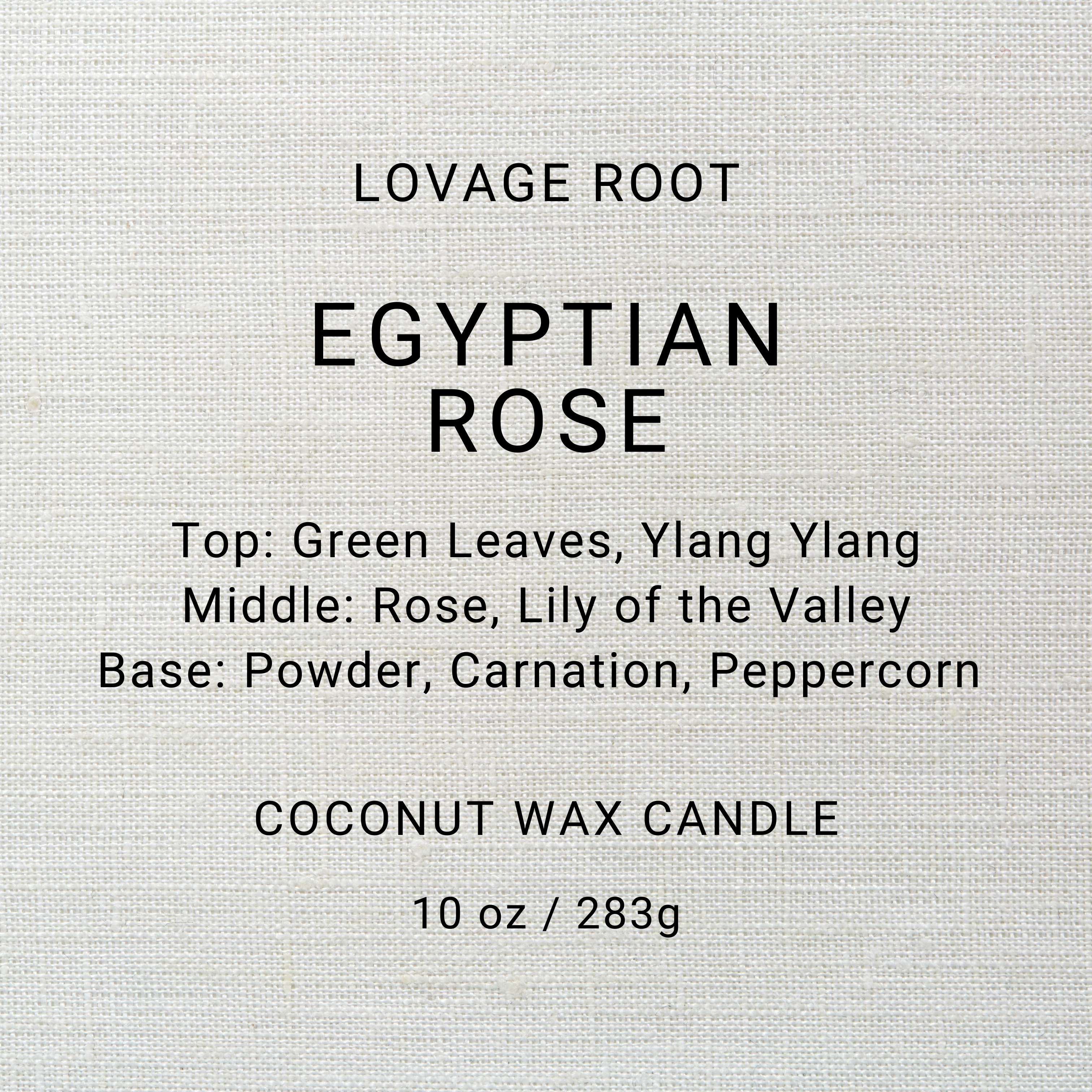 Coconut Wax Candle-Egyptian Rose