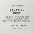Coconut Wax Candle-Egyptian Rose