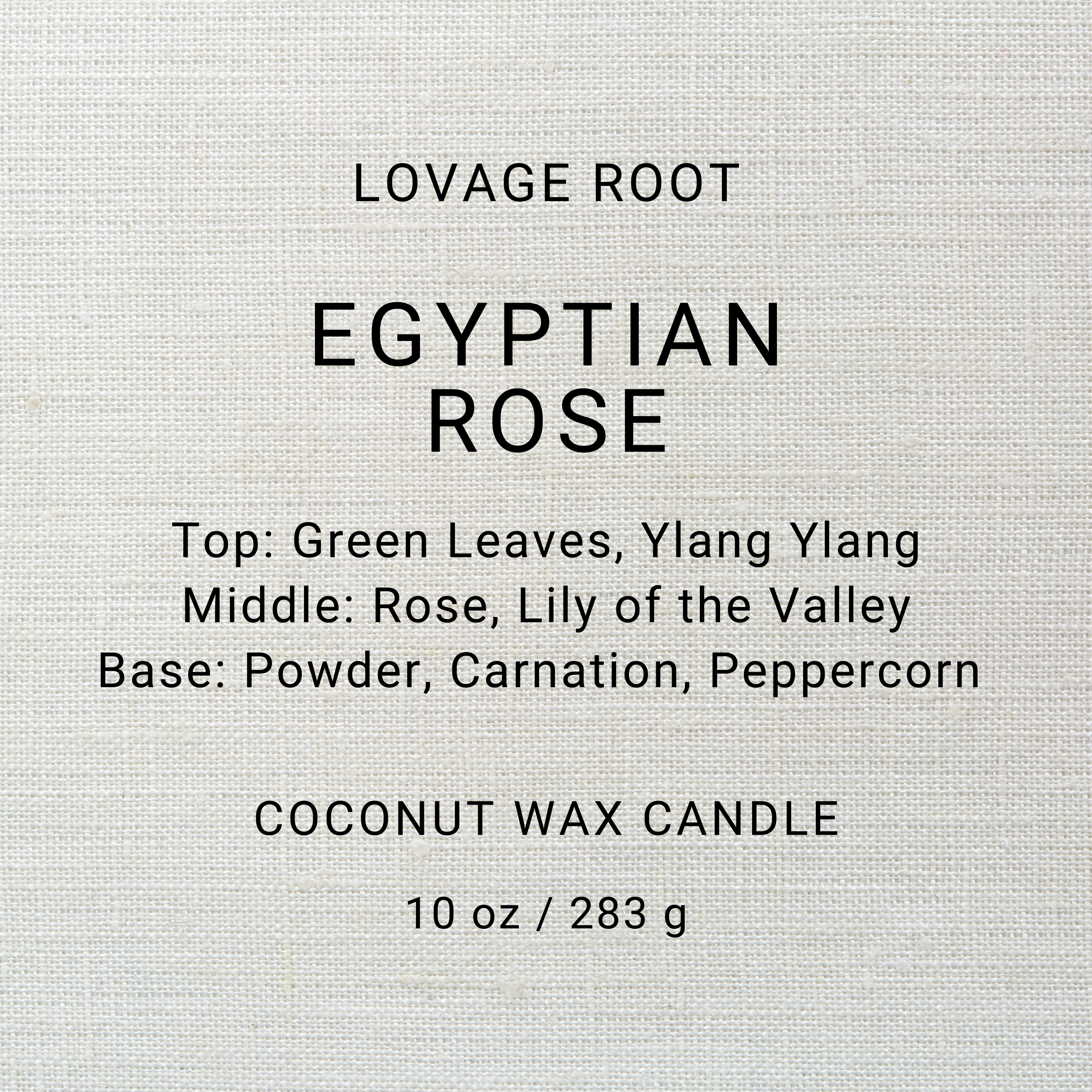 Coconut Wax Candle-Egyptian Rose
