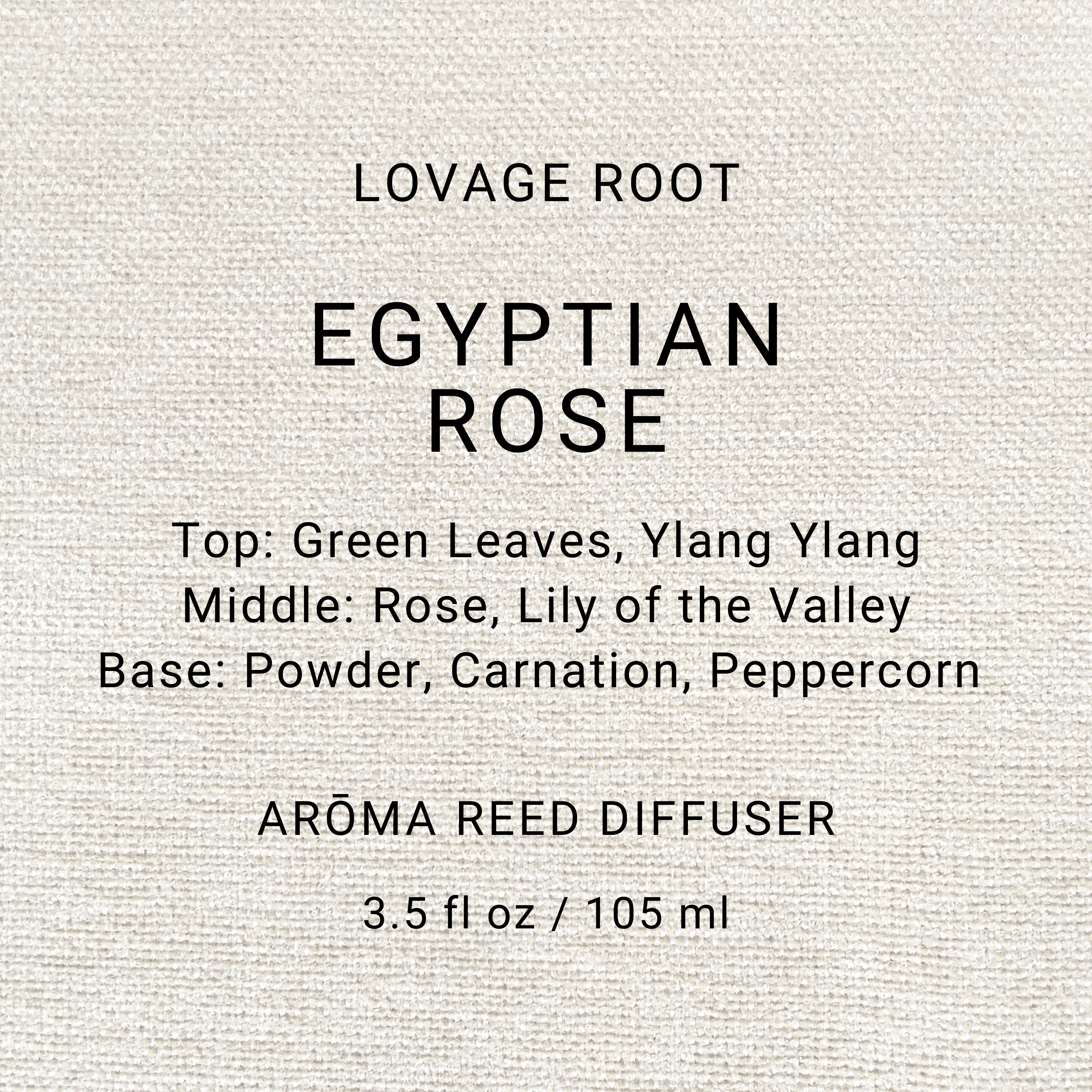 Arōma Reed Diffuser-Egyptian Rose