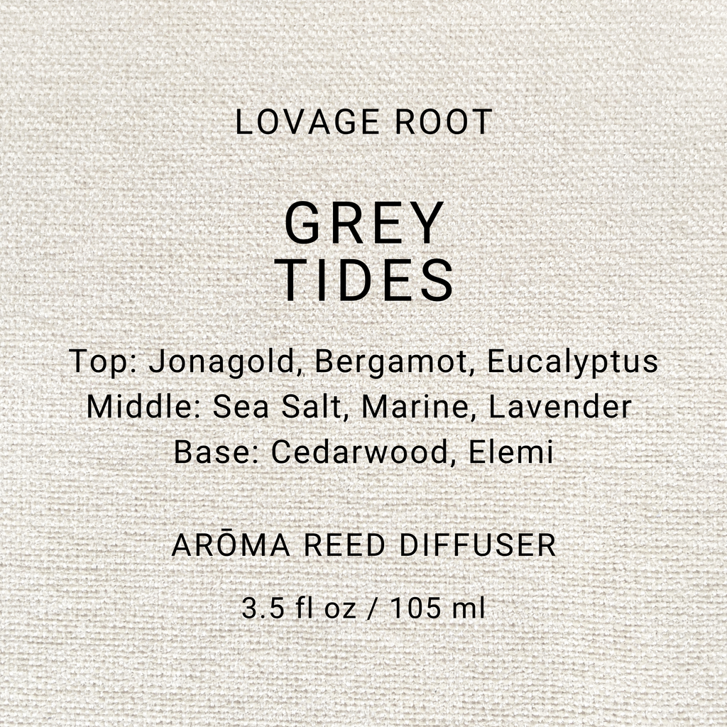 Arōma Reed Diffuser-Grey Tides