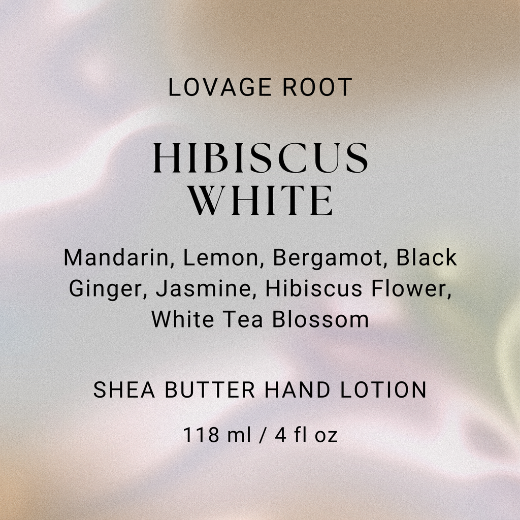 Shea Butter Hand Lotion-Hibiscus White