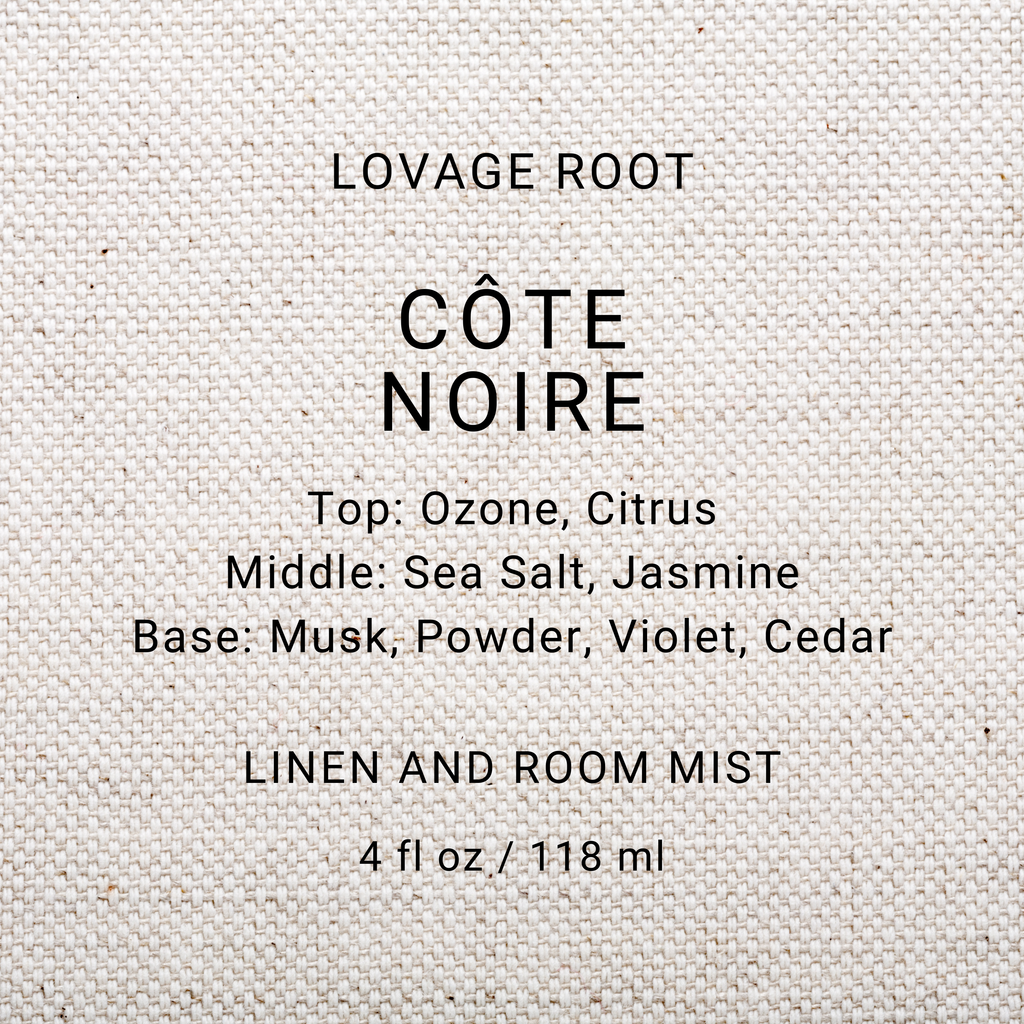 Linen and Room Mist-Côte Noire