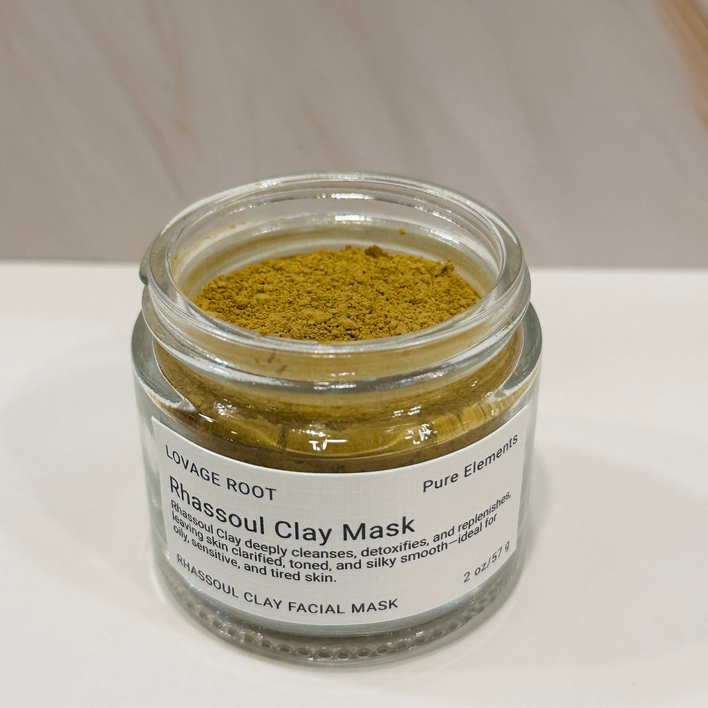 Facial Mask-Pure Rhassoul Clay