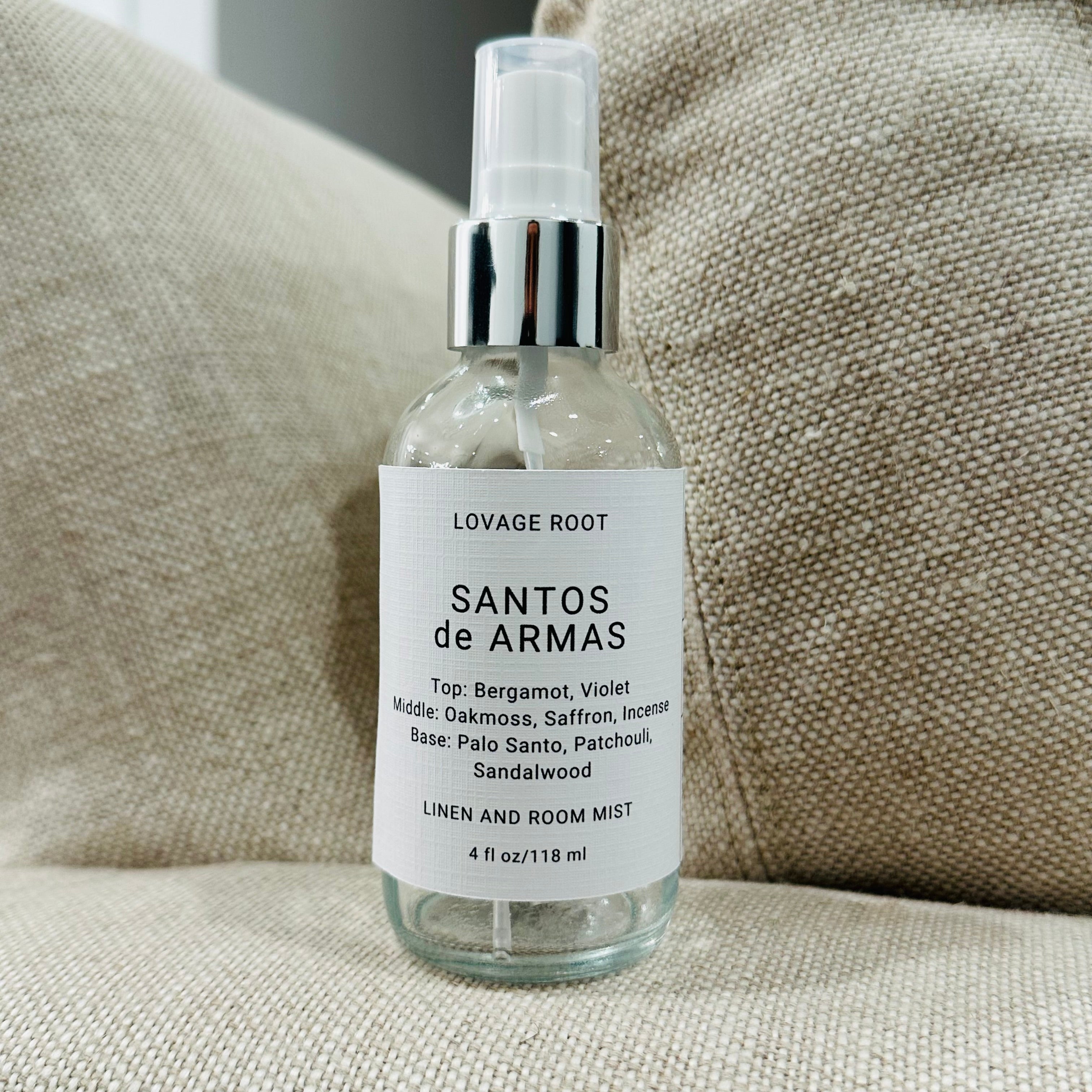 Linen and Room Mist-Santos de Armas