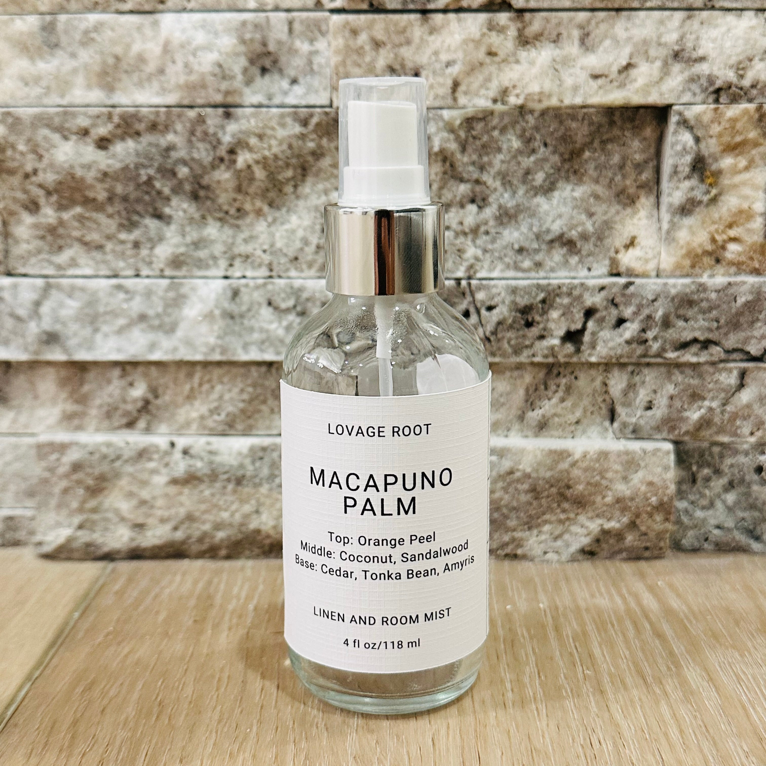 Linen and Room Mist-Macapuno Palm
