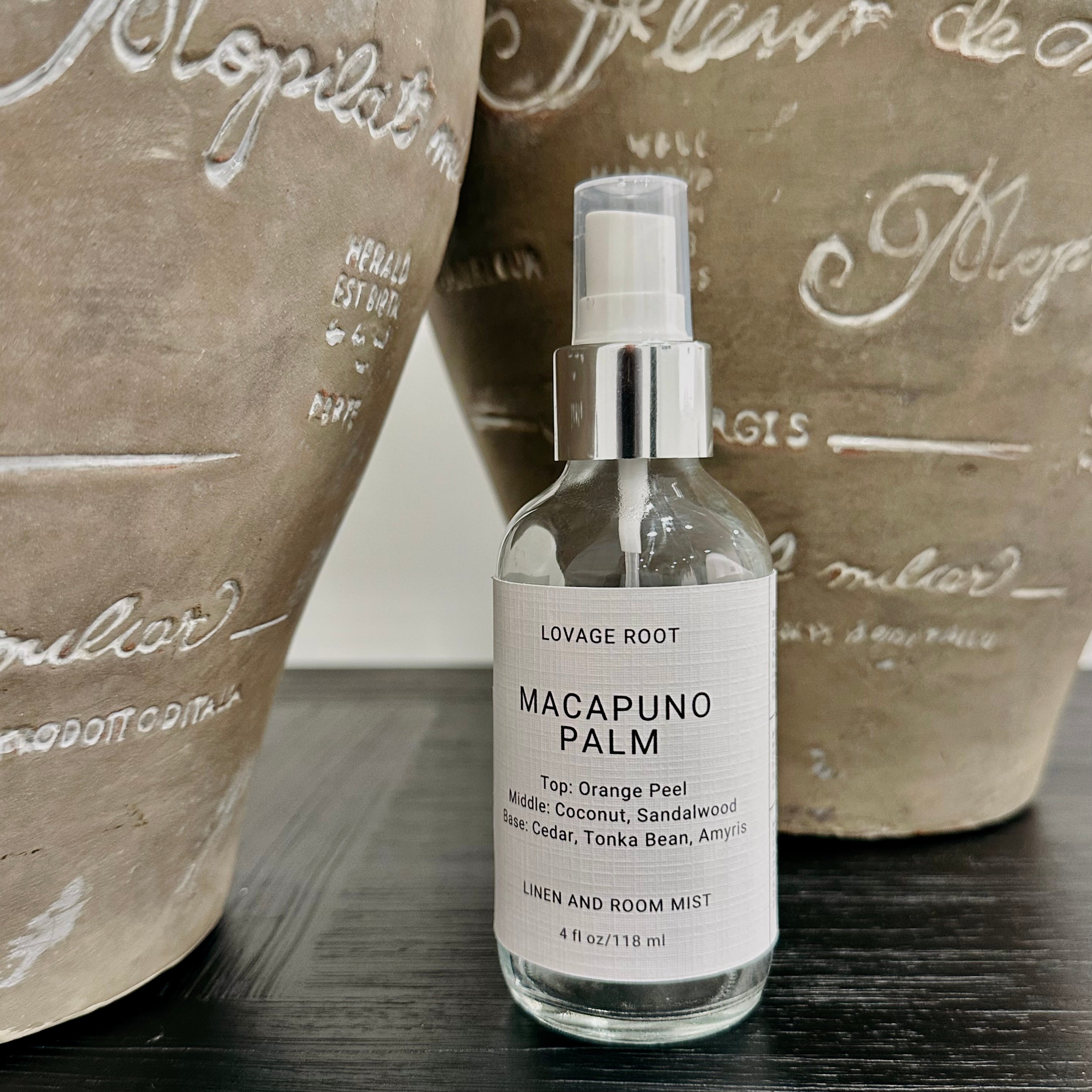Linen and Room Mist-Macapuno Palm
