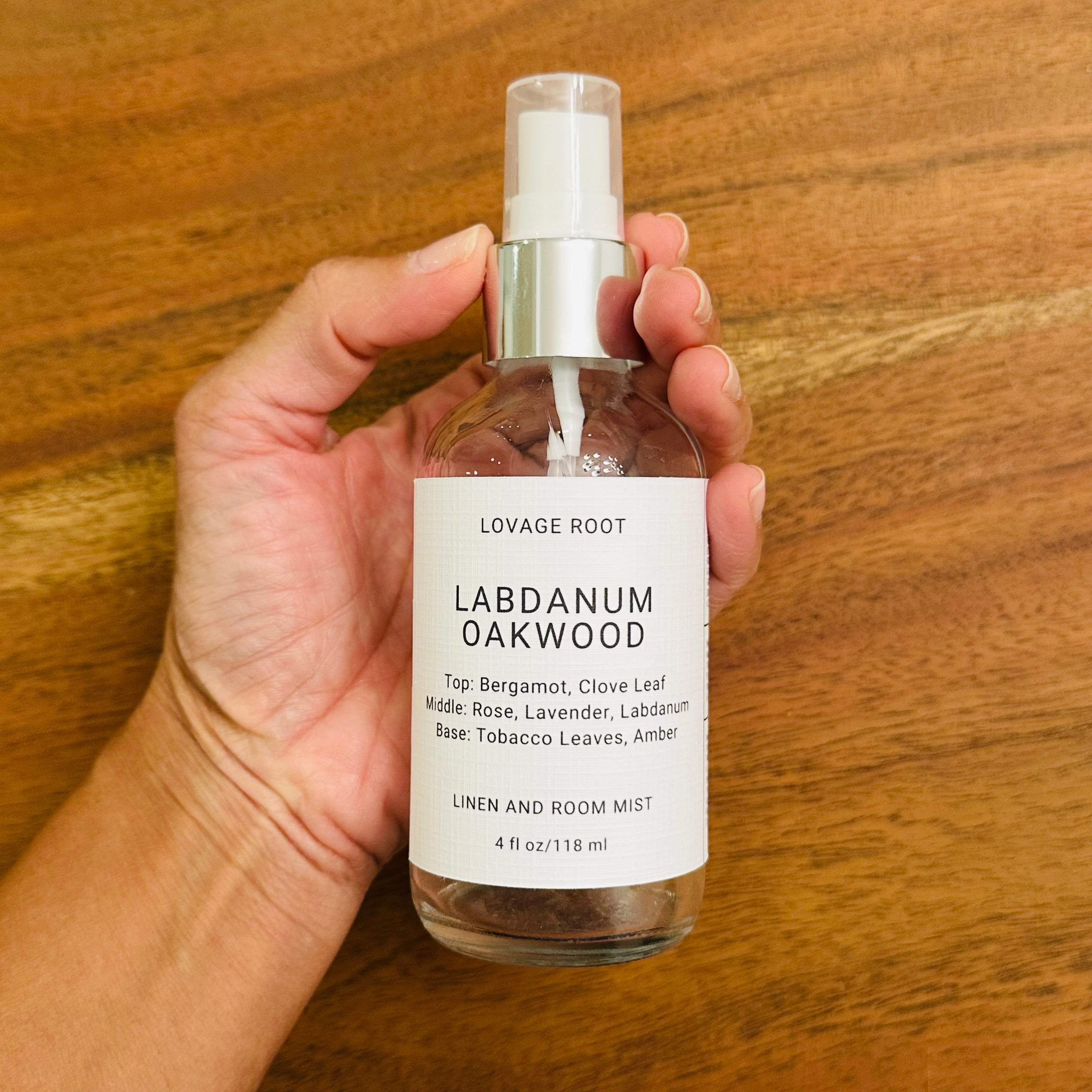 Linen and Room Mist-Labdanum Oakwood