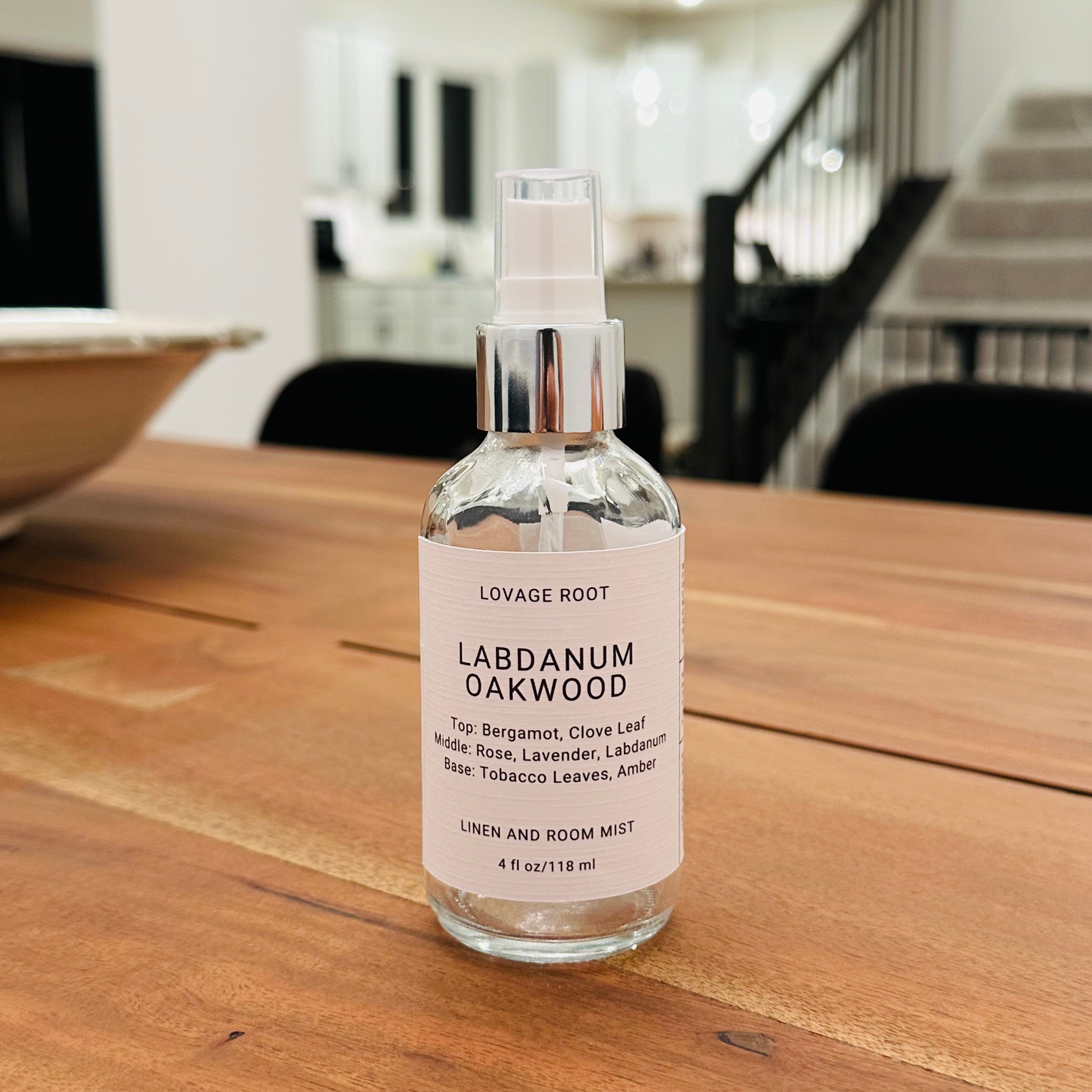Linen and Room Mist-Labdanum Oakwood