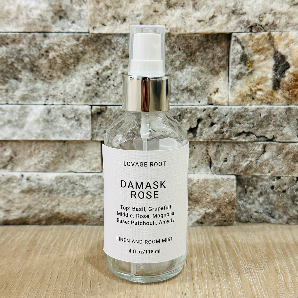 Linen and Room Mist-Damask Rose
