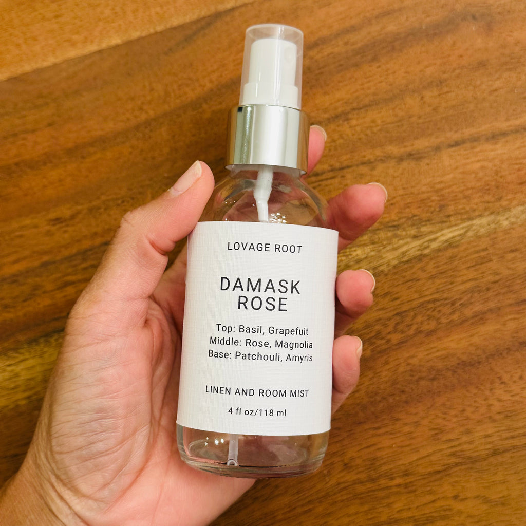 Linen and Room Mist-Damask Rose