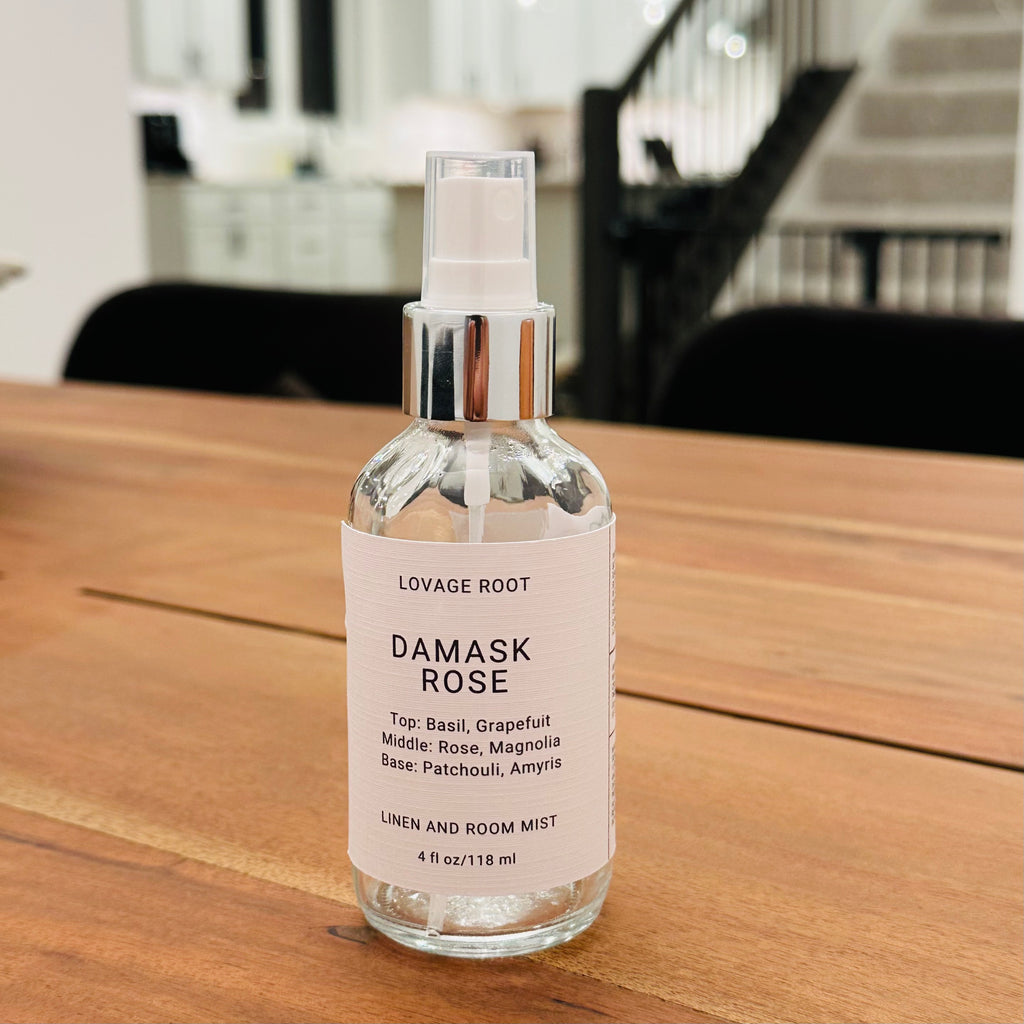 Linen and Room Mist-Damask Rose