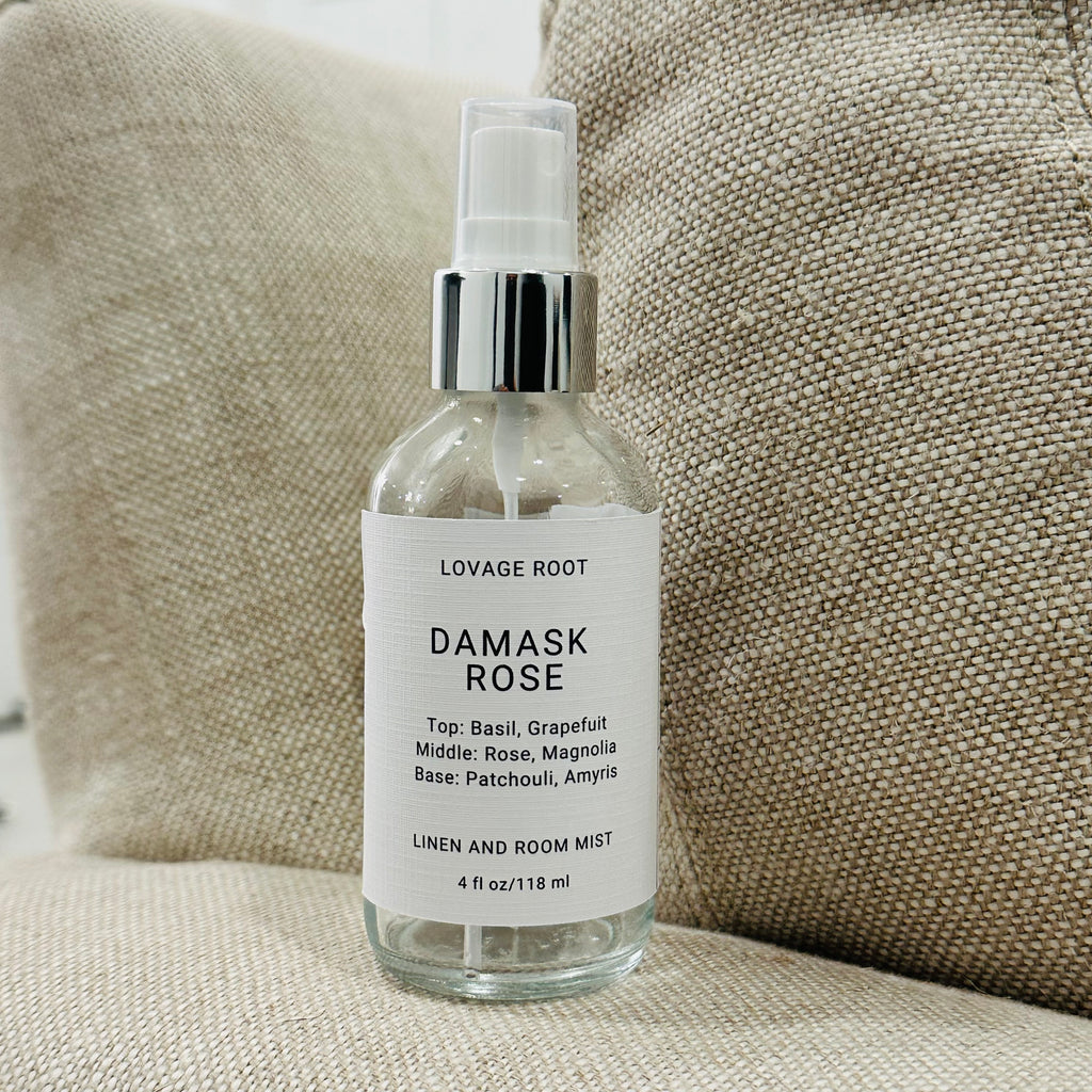 Linen and Room Mist-Damask Rose