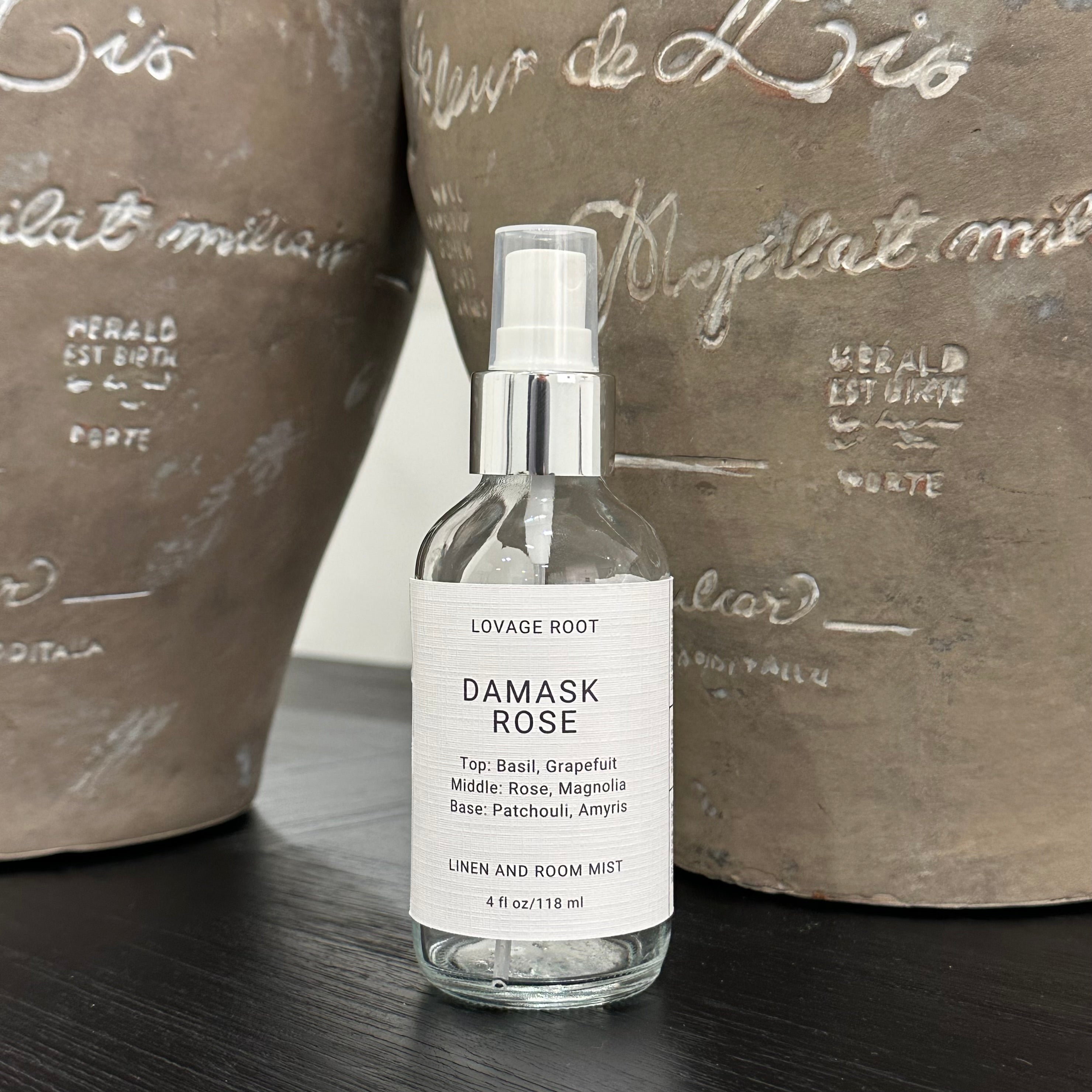 Linen and Room Mist-Damask Rose