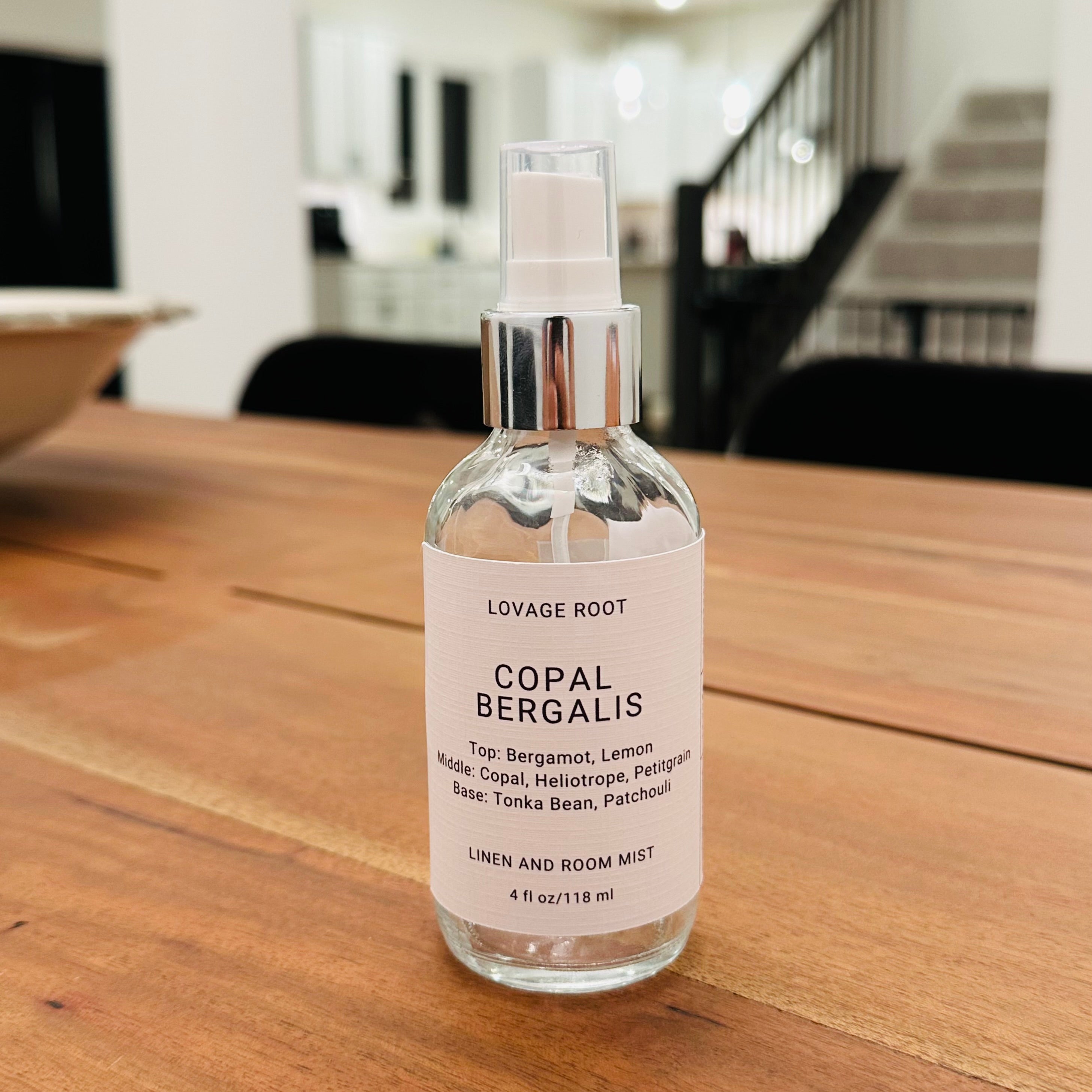 Linen and Room Mist-Copal Bergalis