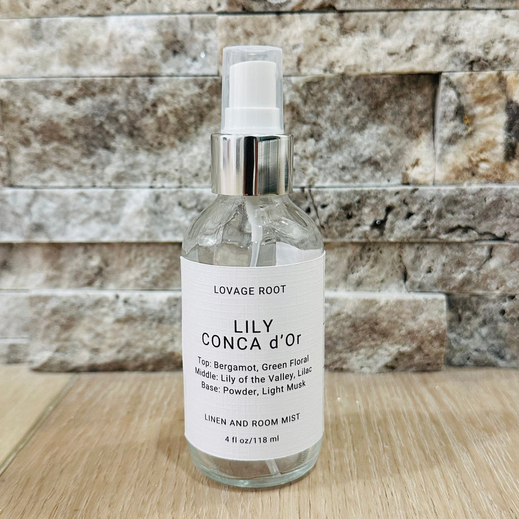 Linen and Room Mist-Lily Conca d'Or