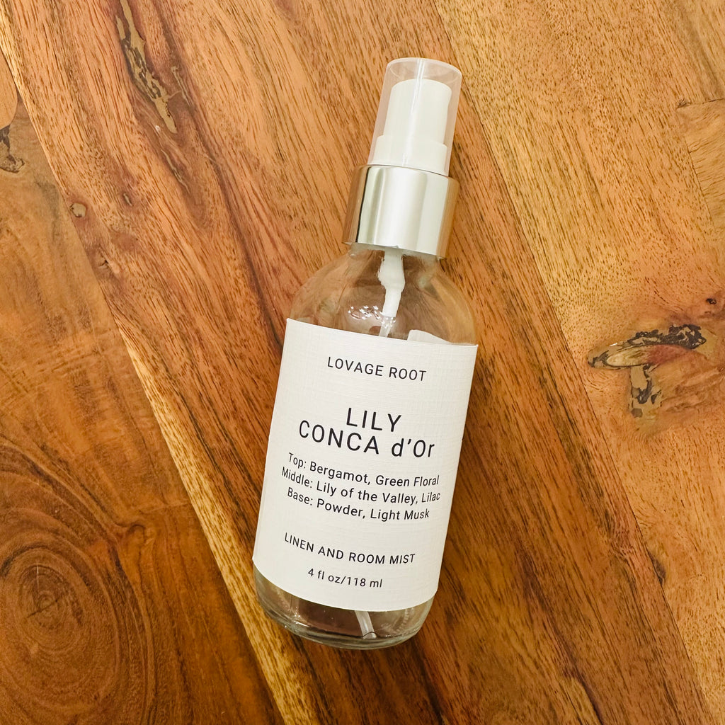 Linen and Room Mist-Lily Conca d'Or