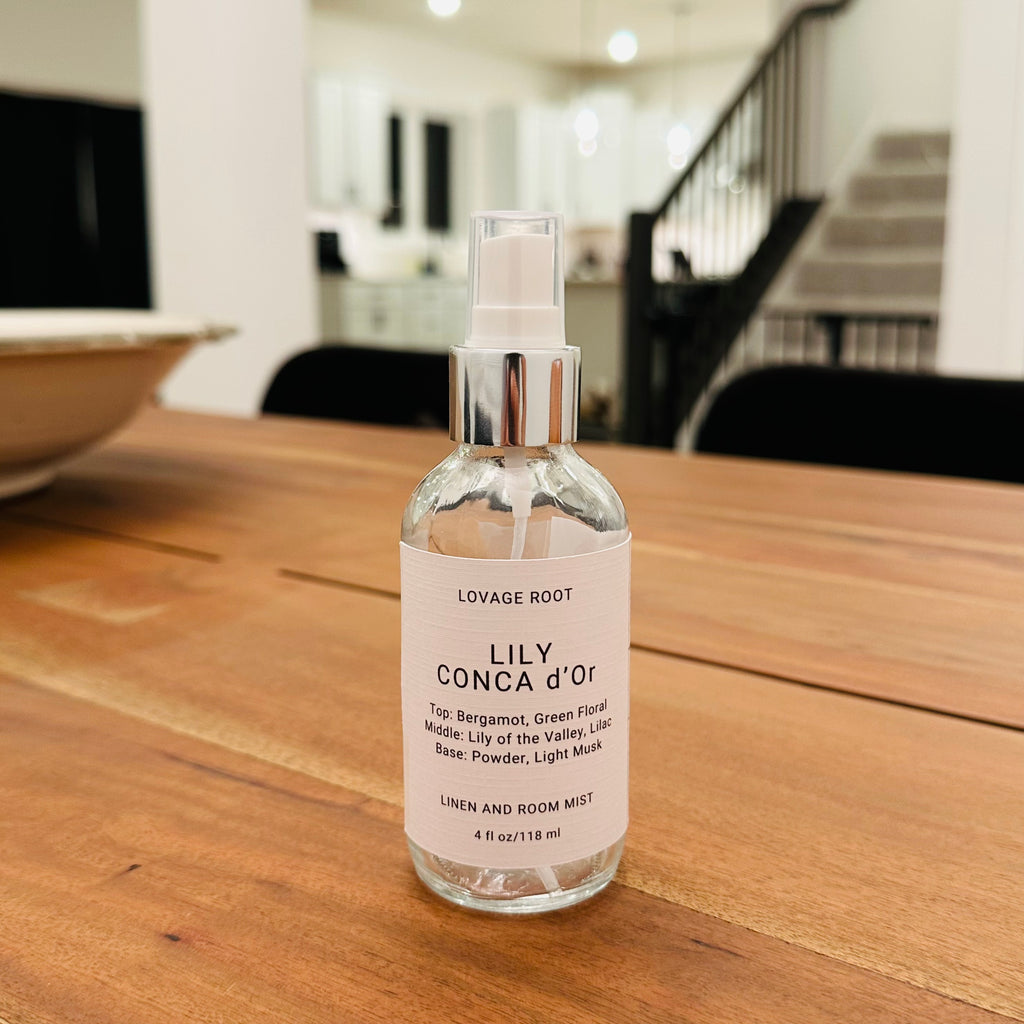 Linen and Room Mist-Lily Conca d'Or