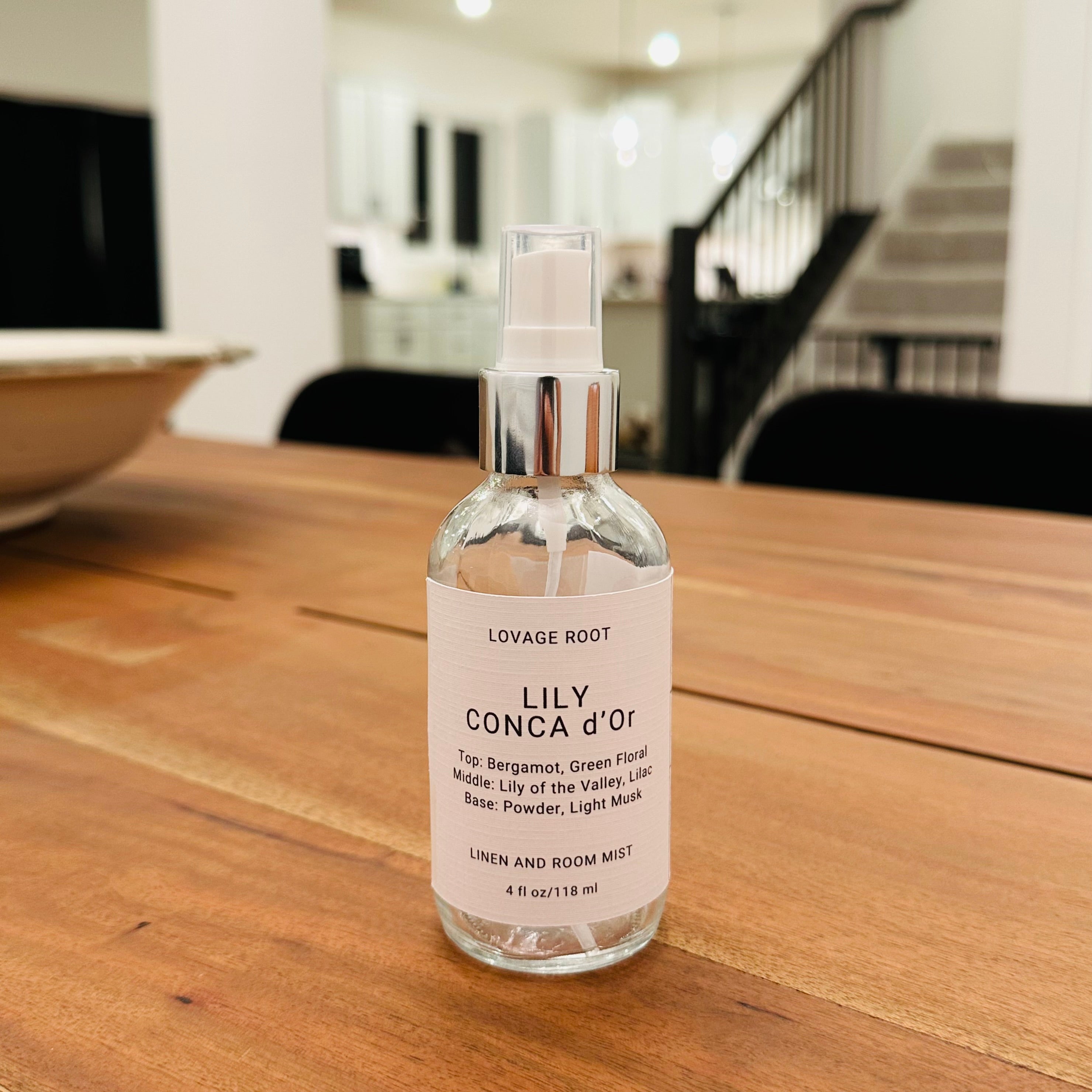 Linen and Room Mist-Lily Conca d'Or