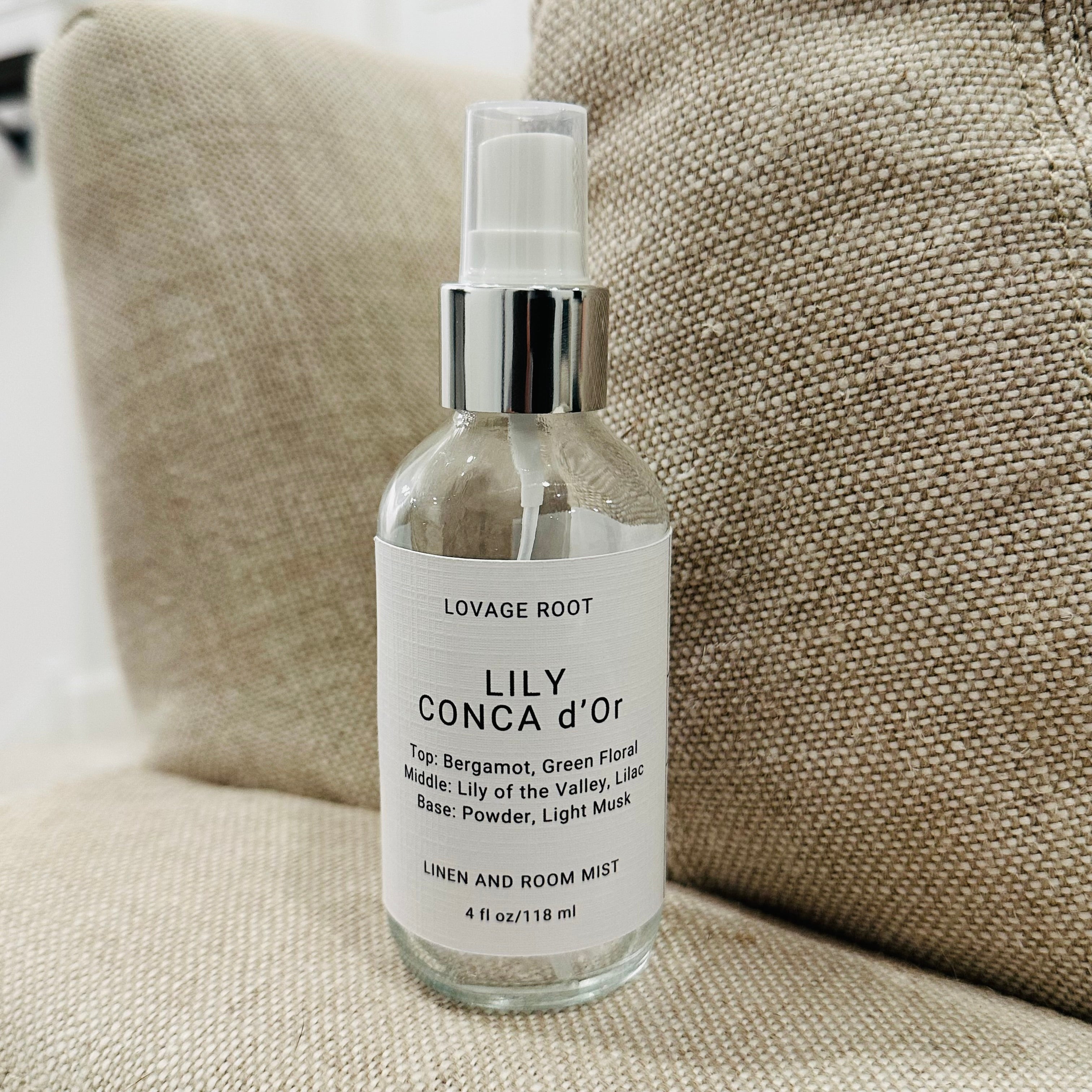 Linen and Room Mist-Lily Conca d'Or