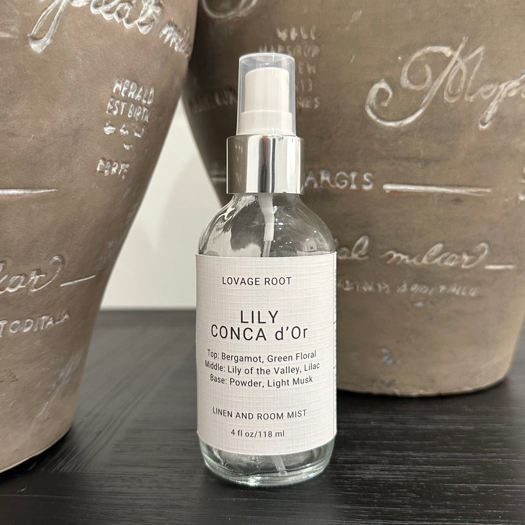 Linen and Room Mist-Lily Conca d'Or