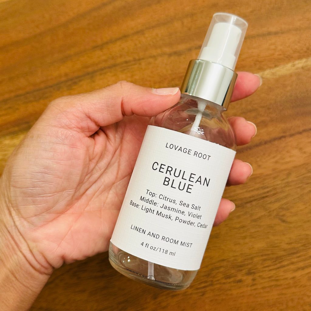 Linen and Room Mist-Cerulean Blue