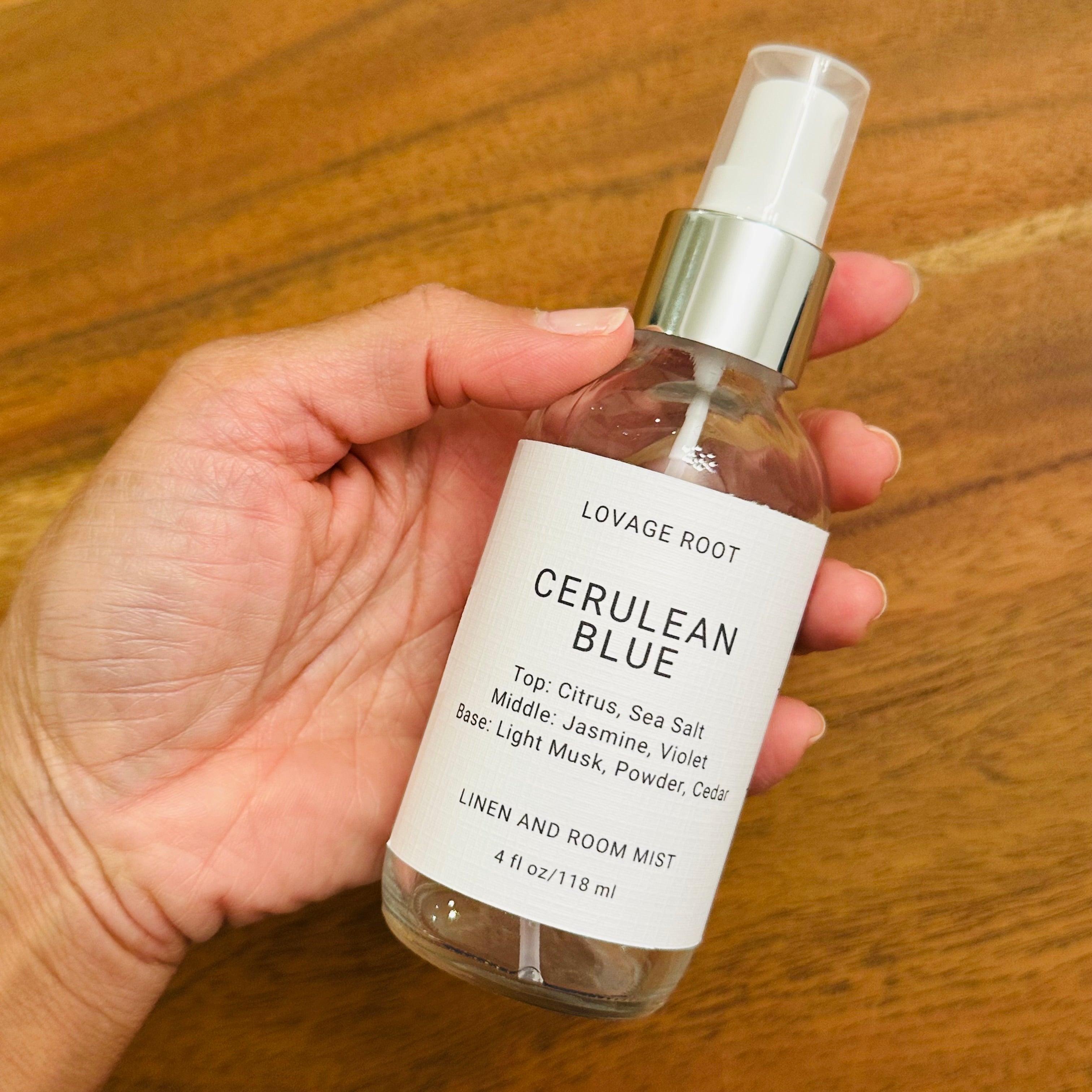 Linen and Room Mist-Cerulean Blue