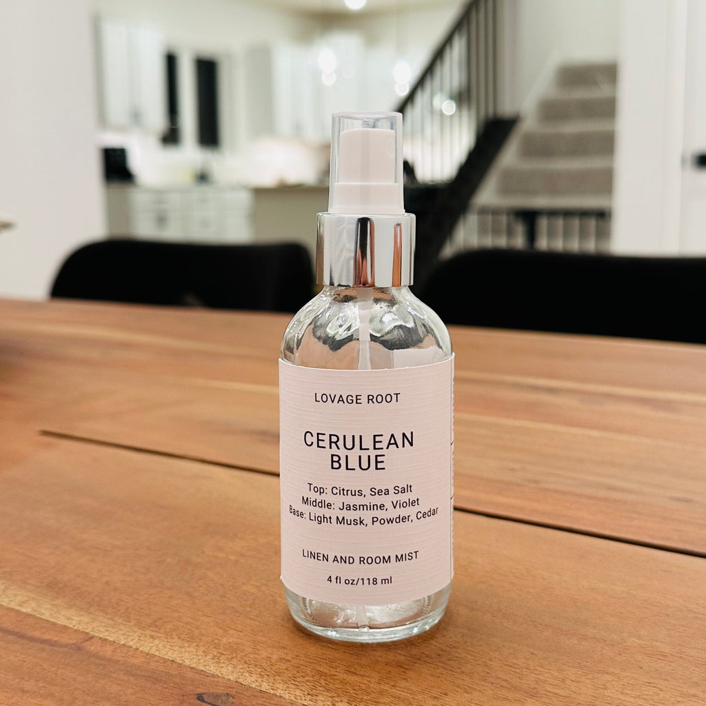 Linen and Room Mist-Cerulean Blue