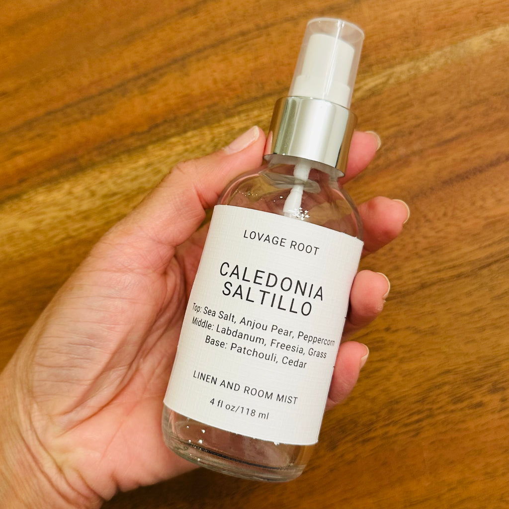 Linen and Room Mist-Caledonia Saltillo