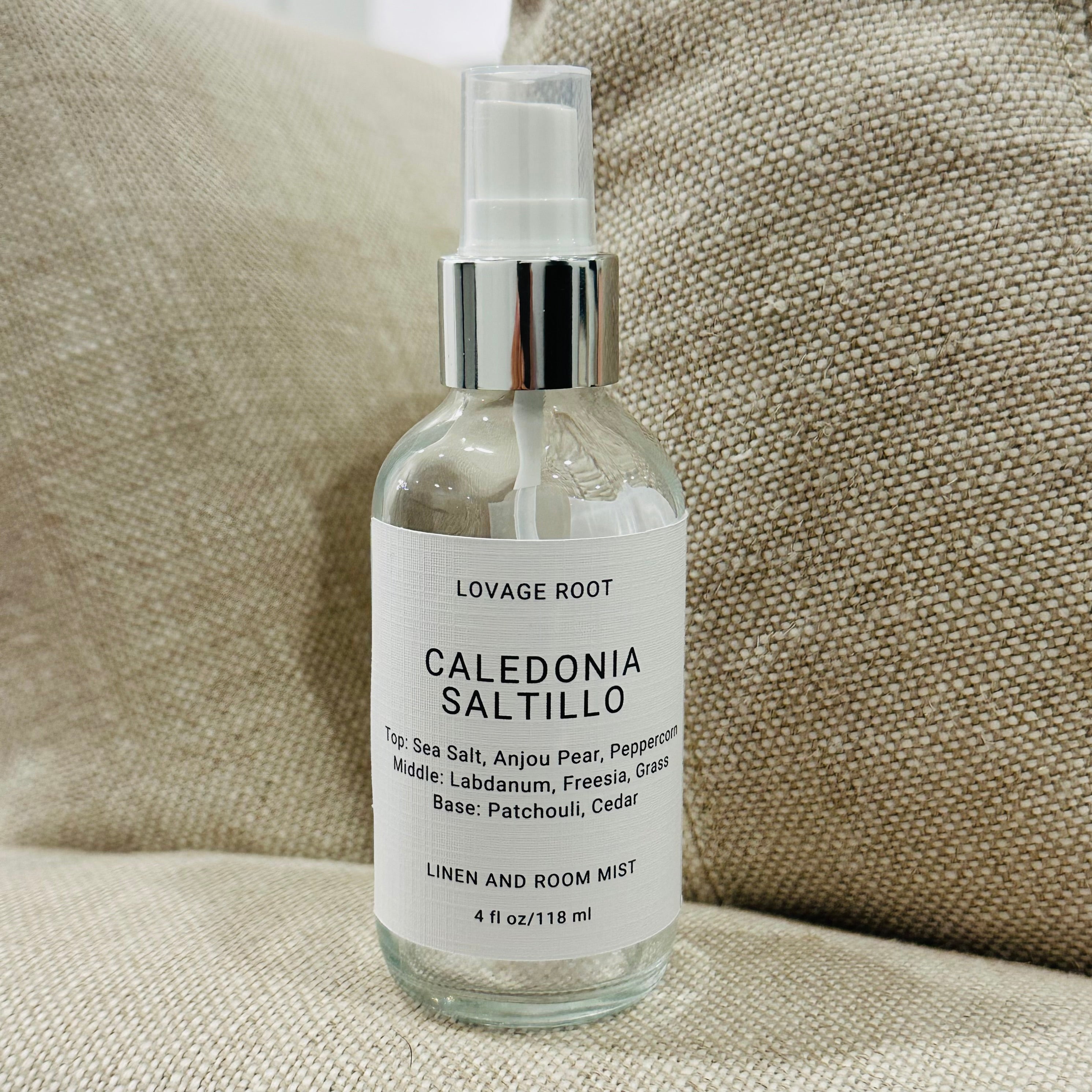 Linen and Room Mist-Caledonia Saltillo