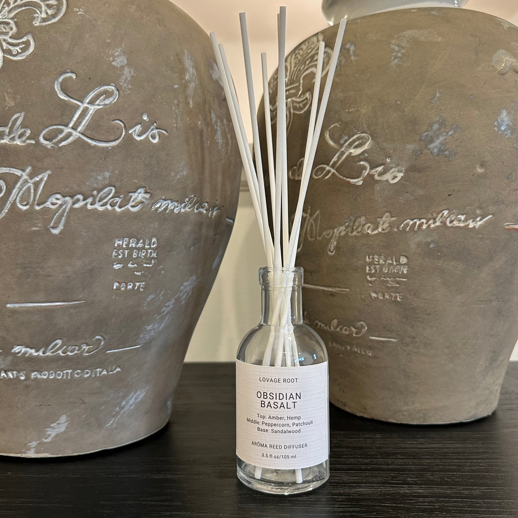 Arōma Reed Diffuser-Obsidian Basalt