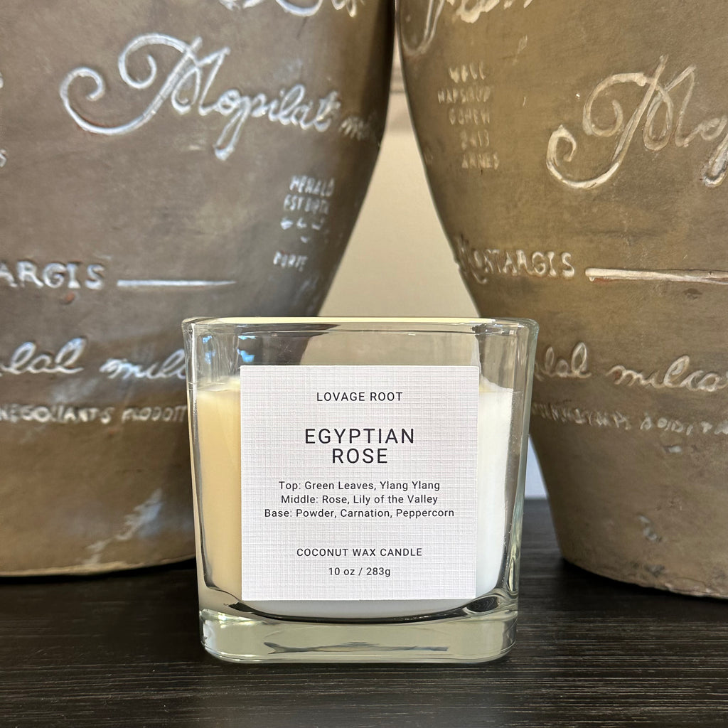 Coconut Wax Candle-Egyptian Rose