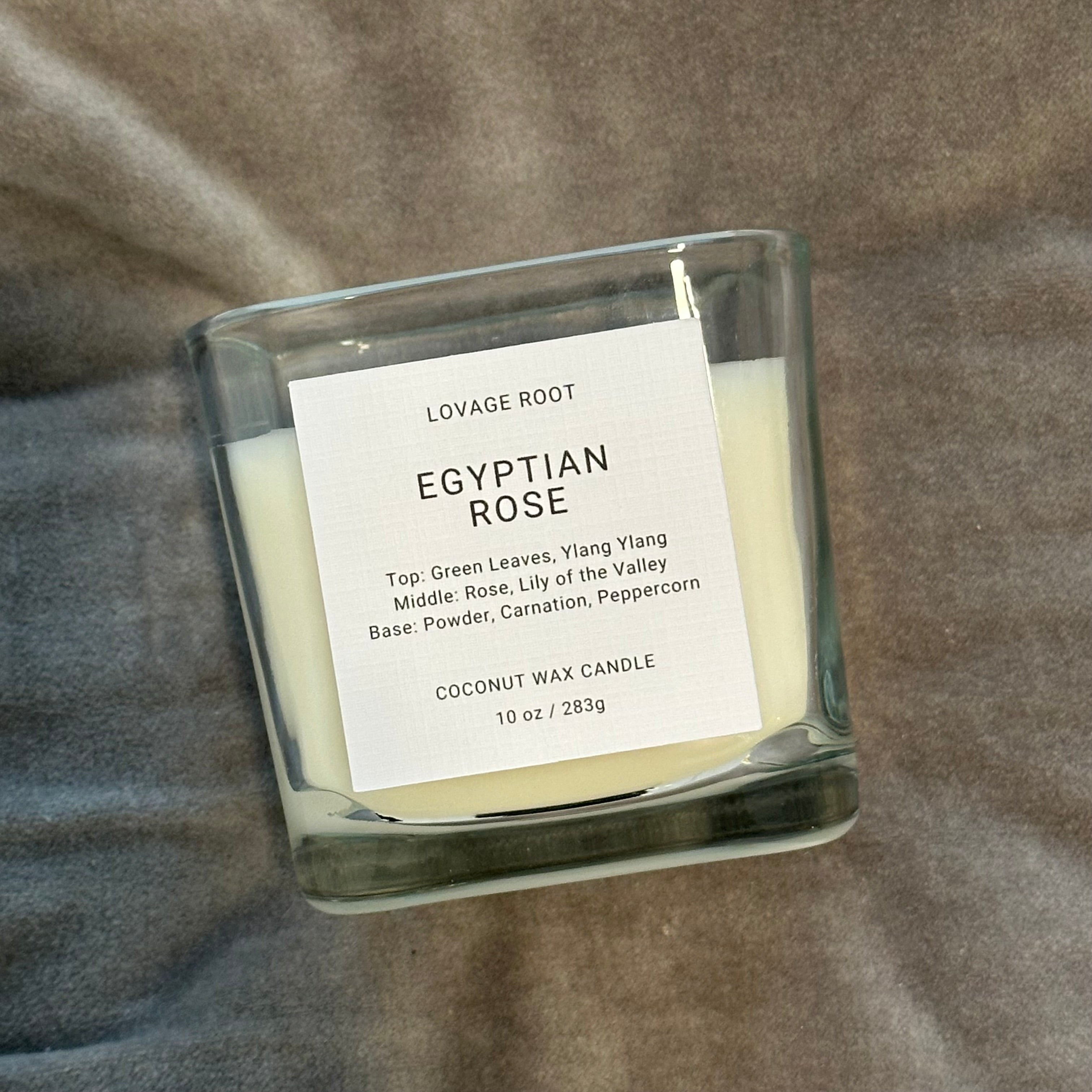 Coconut Wax Candle-Egyptian Rose
