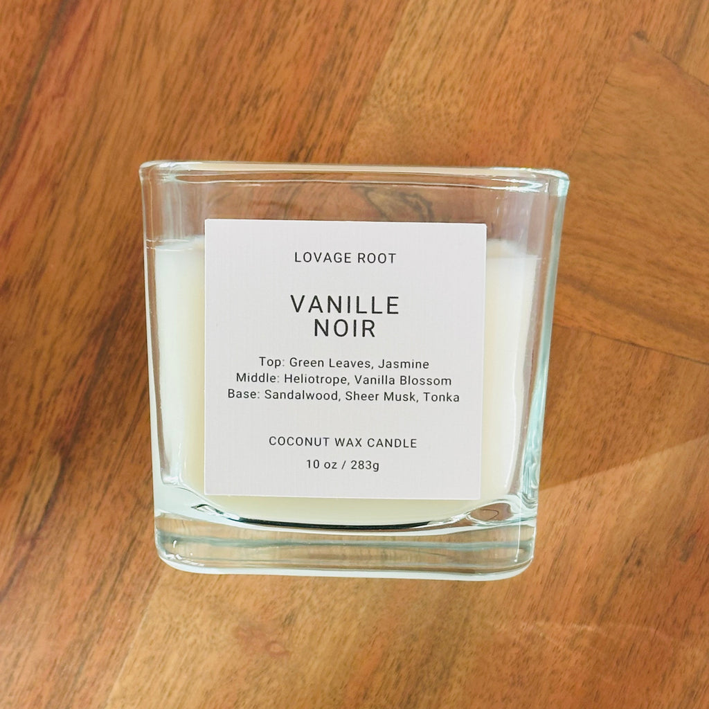 Coconut Wax Candle-Vanille Noir
