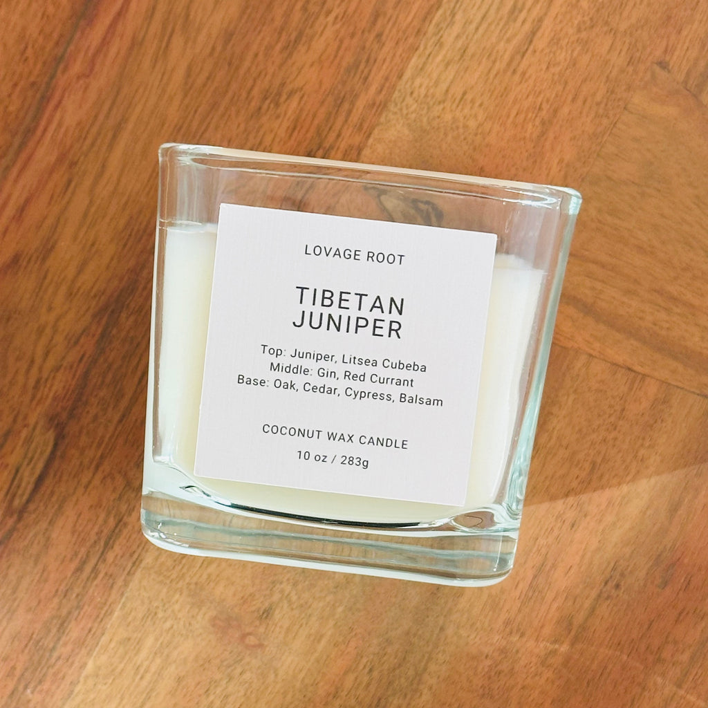 Coconut Wax Candle-Tibetan Juniper
