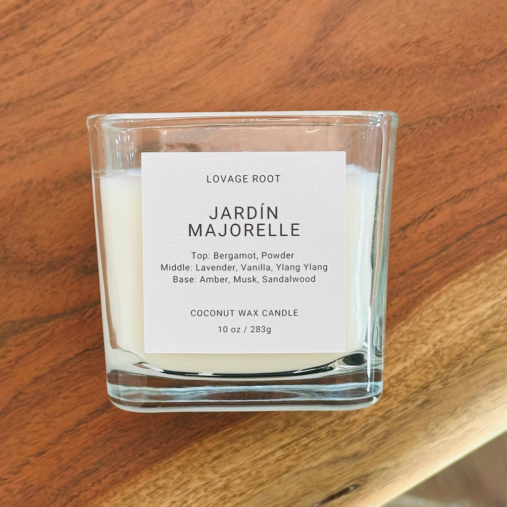 Coconut Wax Candle-Jardín Majorelle