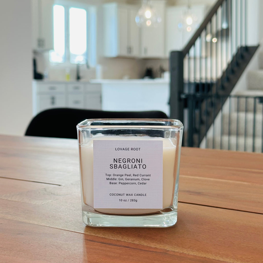 Coconut Wax Candle-Negroni Sbagliato